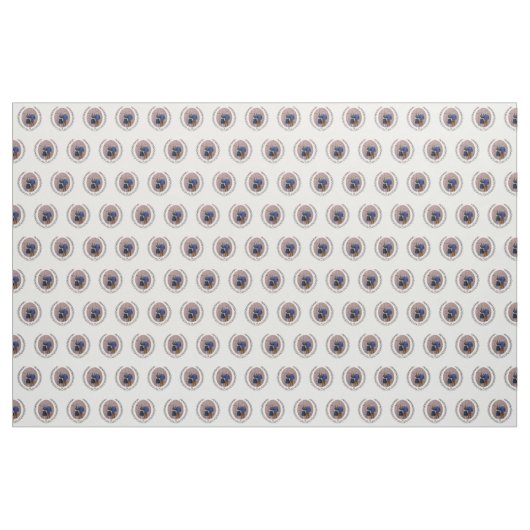 Custom Laurel Monogram Stoff (Yard (91,4 cm))