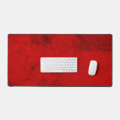 Custom Lava Red Desk Mat - Bold & Fiery Schreibtischunterlage (Tastatur & Maus)
