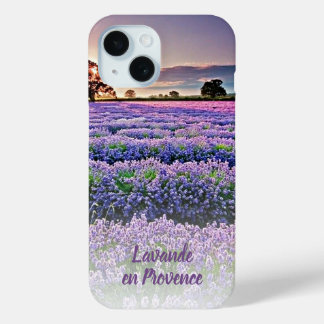 Custom Lavande en Provence Sunset Fotografy Art Case-Mate iPhone Hülle