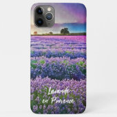 Custom Lavande Provence France Sunset Wasserfarbe Case-Mate iPhone Hülle (Rückseite)