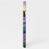 Custom Lavande Provence France Sunset Wasserfarbe iPhone Hülle (Rechte Seite)