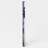 Custom Lavande Provence France Sunset Wasserfarbe iPhone Hülle (Linke Seite)