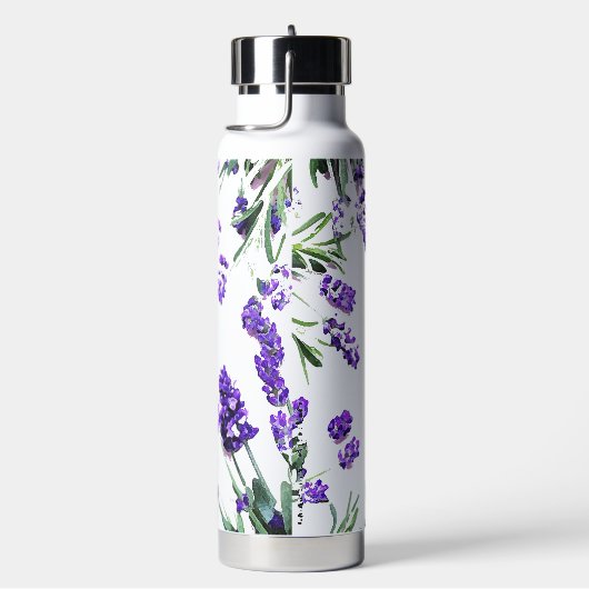 Custom Lavendel Dragonfly Shabby Chic Boho Style Trinkflasche (rechts)