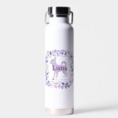Custom lavender chihuahua water bottle Photo Trinkflasche (Vorne)