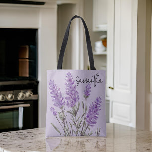 Custom Lavender Tote Beutel für Mama, Mütter Tages Tasche