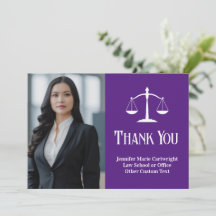 Custom Law Office Purple White Lawyer Photo