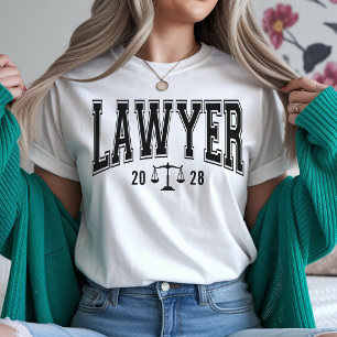 Custom Lawyer Shirt, Law School Abschluss Gift T-Shirt