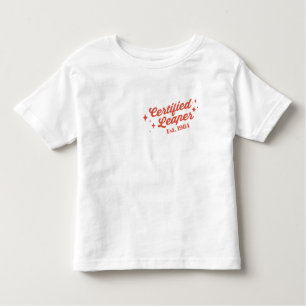 Custom Leap Year Froscher Leaper Seltenes Geburtst Kleinkind T-shirt