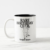 Custom Leap Year Froscher Leaper Seltenes Geburtst Zweifarbige Tasse (Links)