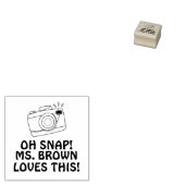 CUSTOM-Lehrer Gummistempel (Stempel)