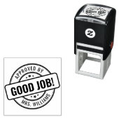 Custom Lehrer Name Good Job! Genehmigung der Hausa Permastempel (Beispiel)