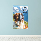 Custom Leinwanddruck (Insitu (Holzboden))