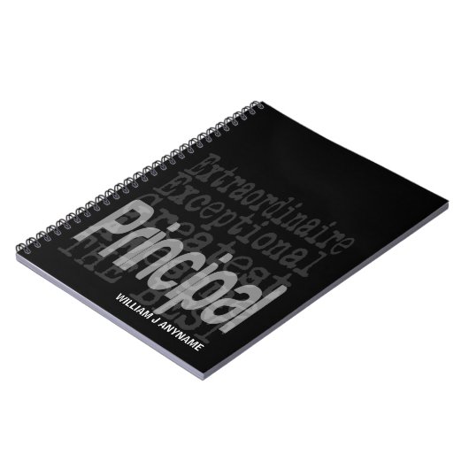 CUSTOM-Leitender Sonderbeauftragter Notizblock (Linke Seite)