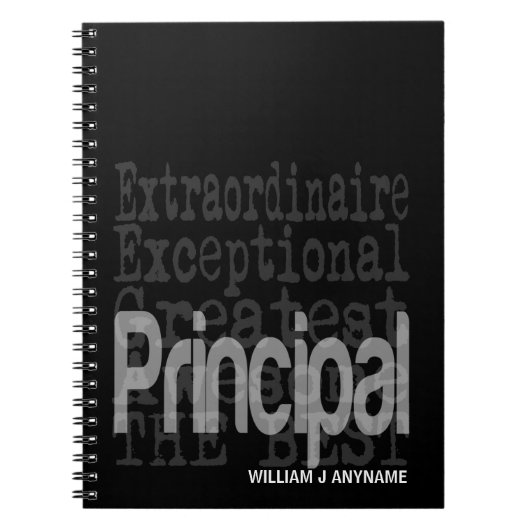 CUSTOM-Leitender Sonderbeauftragter Notizblock (Vorderseite)