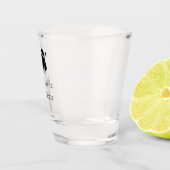 Custom Lemon Birthday Etched Schnapsglas (Rechts)