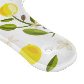 Custom Lemon, Citrus Yellow und Green Schneidebrett (Ecke)