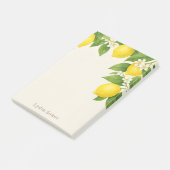 Custom Lemon Orchard 4" x 6" Post-it® Notes Post-it Klebezettel (angewinkelt)