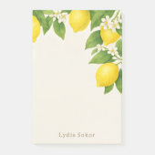 Custom Lemon Orchard 4" x 6" Post-it® Notes Post-it Klebezettel (Vorderseite)
