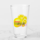 Custom Lemons für Lemonade Tumbler Drink Glass (Vorderseite)