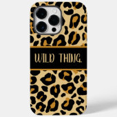 Custom Leopard Classic Moderne Print Classic Case-Mate iPhone Hülle (Rückseite)