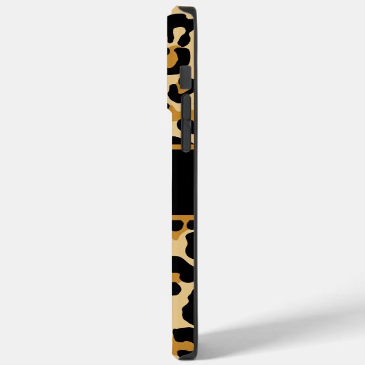 Custom Leopard Classic Moderne Print Classic Case-Mate iPhone Hülle (Rückseite / Links)