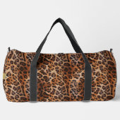 Custom Leopard Duffle Bag (Vorderseite)