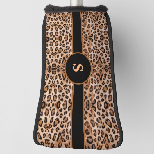 Custom Leopard Golf Headcover (Rotieren 90)