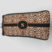 Custom Leopard Golf Headcover (Vorderseite)