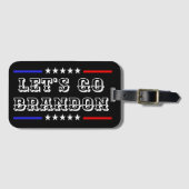 Custom LET'S GO BRANDON Funny Spaß FJB Politik Gepäckanhänger (Vorderseite (Horizontal))