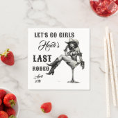 Custom Let's Go Redeo for Bachelorette  Serviette (Beispiel)