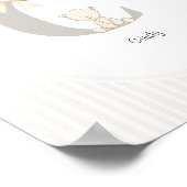 Custom Letter C Nursery Wall Art - Baby Name Print Poster (Ecke)