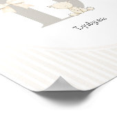 Custom Letter D Nursery Wall Art - Baby Name Print Poster (Ecke)