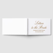 Custom Letters to Bride Scrapbook, Hen Do Scra Gästebuch (Voll)