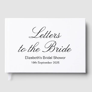Custom Letters to Bride Scrapbook, Hen Do Scra Gästebuch