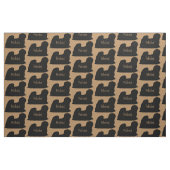Custom Lhasa Apso Dog Fabric Stoff (Fat Quarter (45,7 x 55,9 cm))