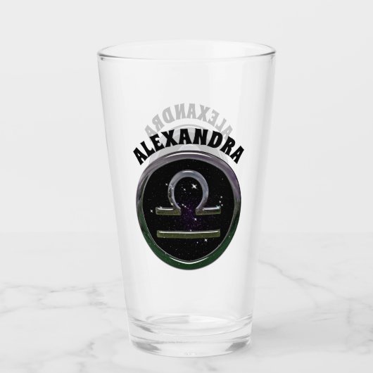 Custom Libra Glas (Vorderseite)