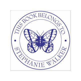 Custom Library Book Briefmarke - Ex Libris - Buchz Permastempel