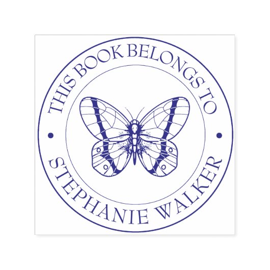 Custom Library Book Briefmarke - Ex Libris - Buchz Permastempel (Design)