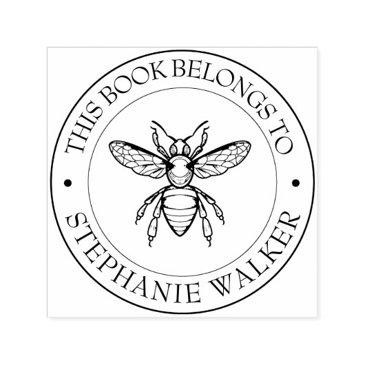 Custom Library Book Briefmarke - Ex Libris - Buchz Permastempel (Design)