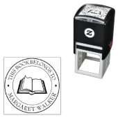 Custom Library Book Briefmarke - Ex Libris - Buchz Permastempel (Beispiel)