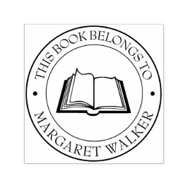 Custom Library Book Briefmarke - Ex Libris - Buchz Permastempel