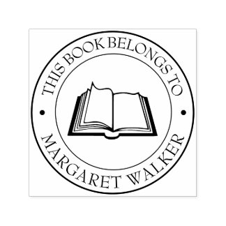 Custom Library Book Briefmarke - Ex Libris - Buchz Permastempel