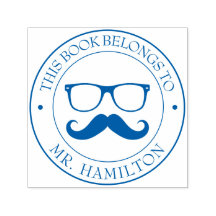 Custom Library Book Briefmarke - Ex Libris - Buchz