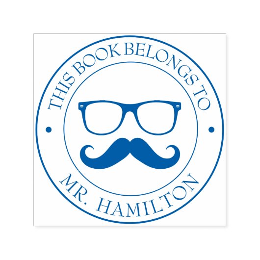 Custom Library Book Briefmarke - Ex Libris - Buchz Permastempel (Design)