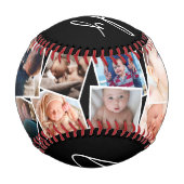 Custom Liebe You Daddy Foto Baseball (Vorderseite)