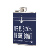 Custom Life ist besser auf dem Boot Flachmann (Links)