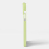 Custom Light Summer Chartreuse Lime Green Yellow iPhone Hülle (Linke Seite)