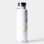 Custom Lightning Bolt for Boys - Personalized Name Trinkflasche (Rechts)