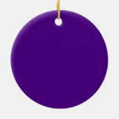Custom Lila Glitzer Side Ornament (Hinten)