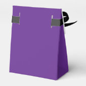 Custom Lila High School Wiedersehen-Partys Geschenkschachtel (Rückseite)